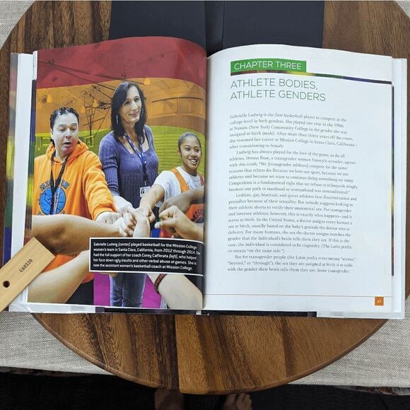 LGBTQ+ Athletes Claim the Field: Striving for Equality Library Binding – August - Picture 7 of 8